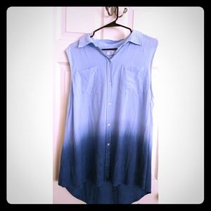 Beautiful blue blouse